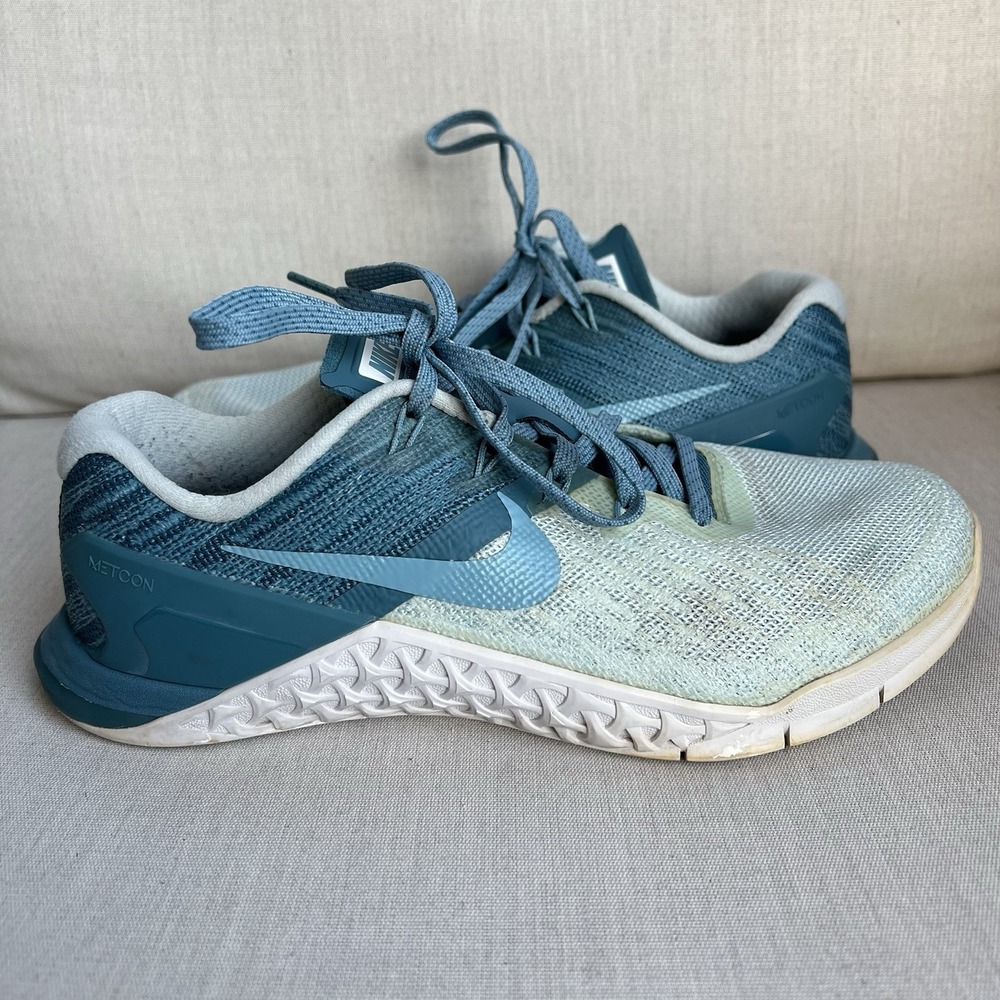 Nike Shoes Women Size 6 Metcon 3 849807-400 Blue Running Training Sneakers